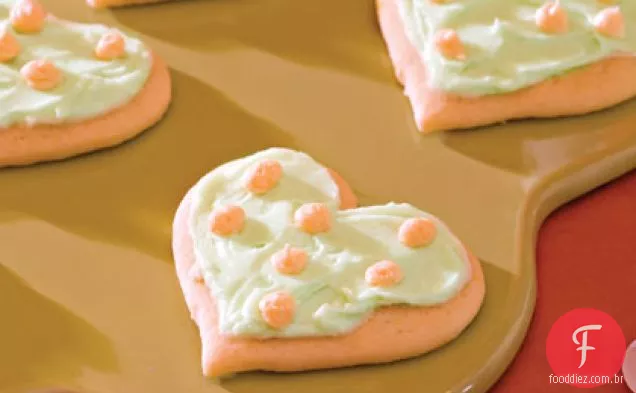 Biscoitos Em Forma De Coração