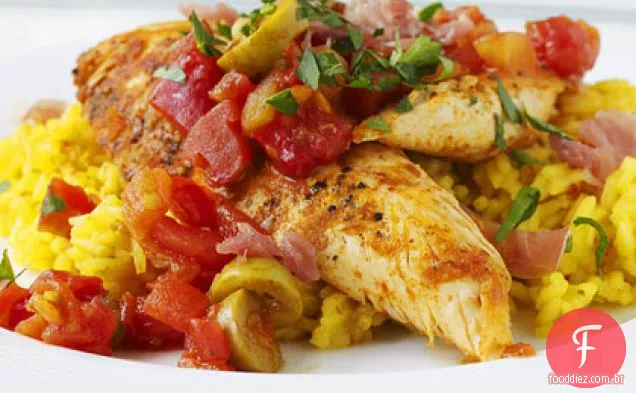 Frango Picante Ao Estilo Basco
