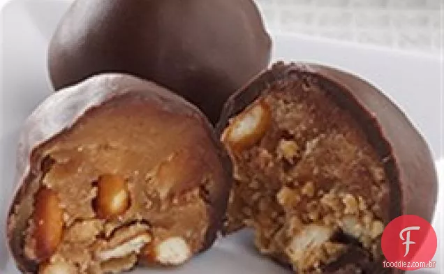 Manteiga De Amendoim - Pretzel Bombons