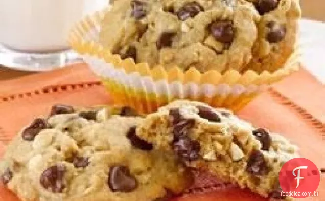 Biscoitos De Chocolate Com Manteiga De Amendoim