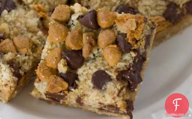 Aveia, Microplaqueta Do Chocolate, Barras Do Butterscotch