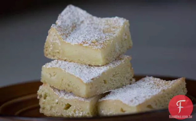 Biscoitos De Barra De Bolo De Manteiga Pegajosa