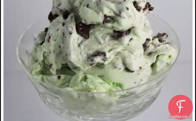 Sorvete De Chocolate De Menta Favorito