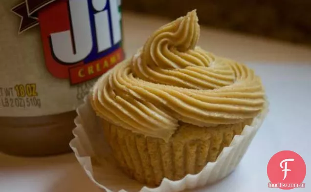 Manteiga de amendoim e geléia Cupcakes