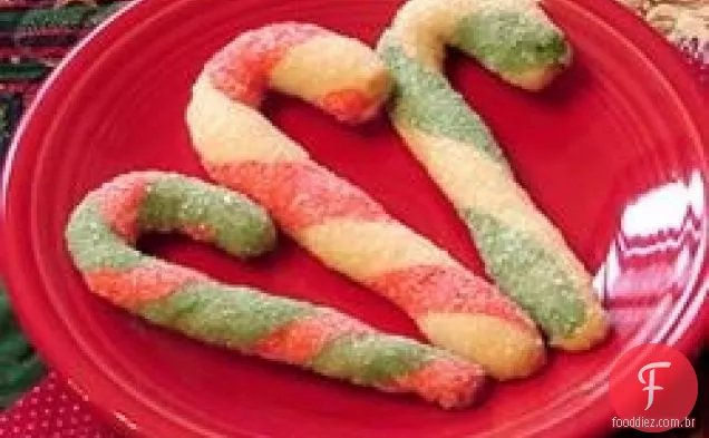 Candy Cane Cookies II