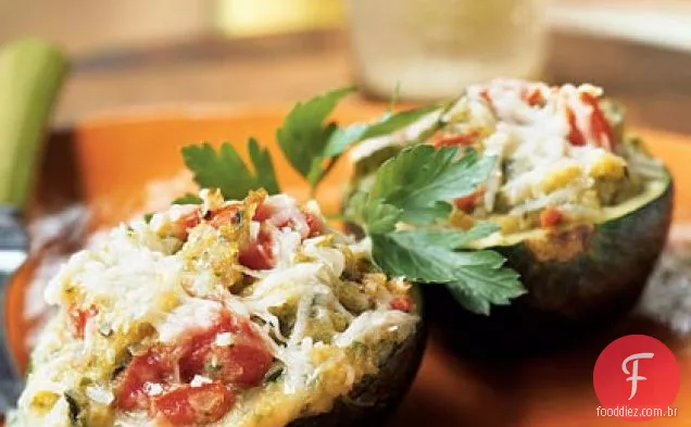Parmesão De Abobrinha De Oito Bolas