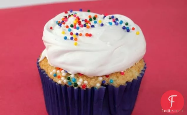 Anjo Cupcakes Com 7 Minutos De Gelo