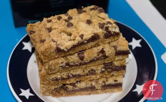 Barras Cheias De Caramelo De Chocolate Fácil