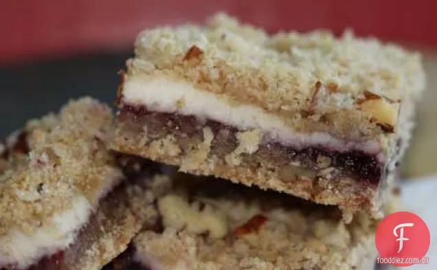 Triple Berry Cheesecake Bars