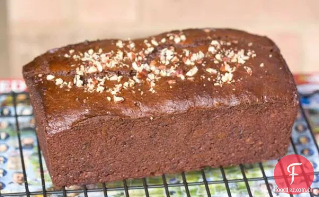 Pão De Manteiga De Maçã Com Chocolate Duplo