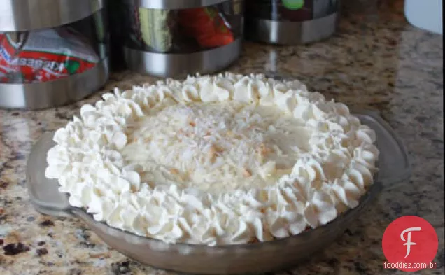 Torta De Coco Com Chocolate Branco