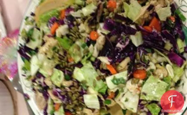 Incrível Salada De Frango Asiática