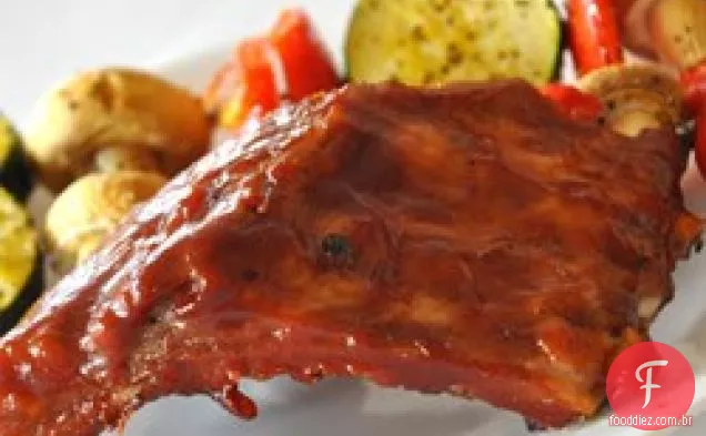 Costelas De Volta Do Bebê Mimado