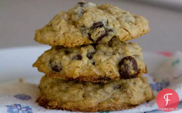 Biscoitos De Aveia Com Chocolate Amargo