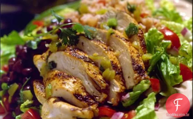 Salada De Frango Para Churrasco