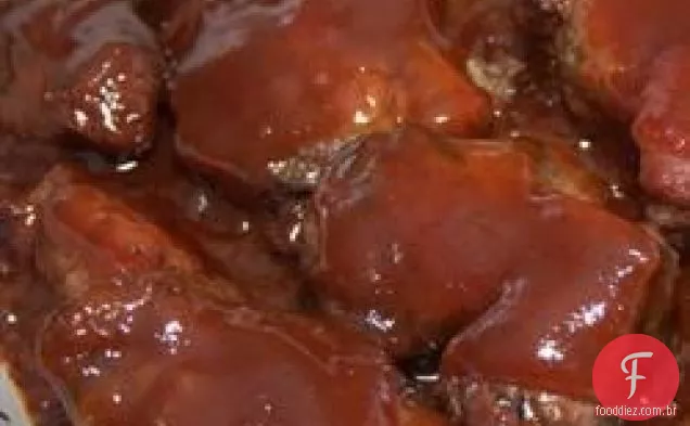 Tangy churrasco costelas