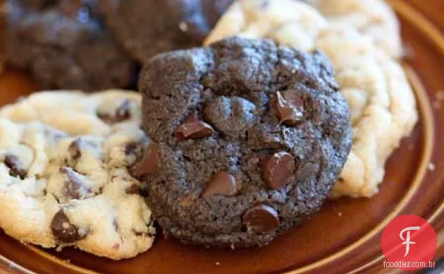Biscoitos De Chocolate Duplo