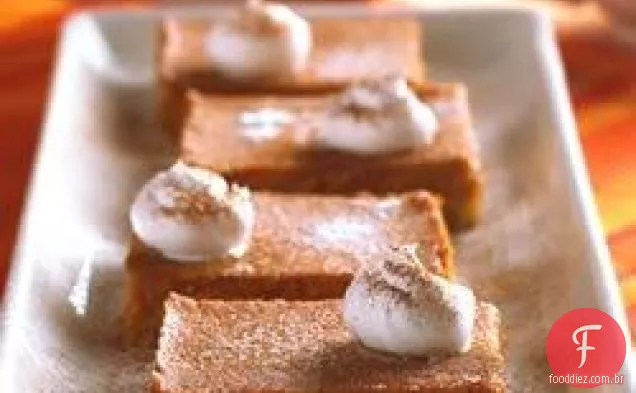 Abóbora Torta Quadrados