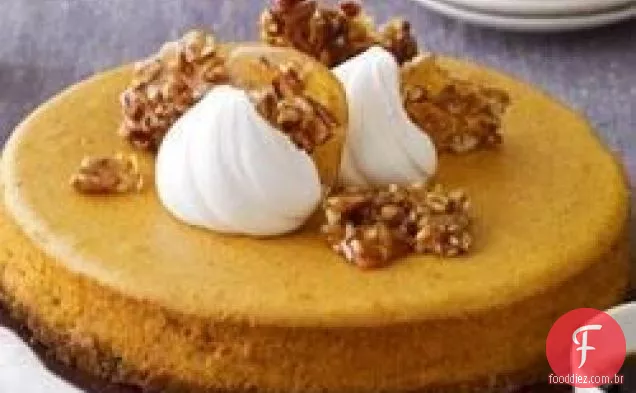 Cheesecake De Praliné De Abóbora