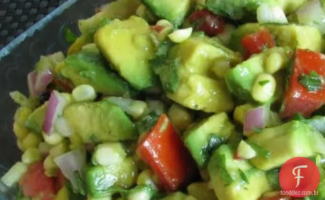 Salsa De Abacate E Milho