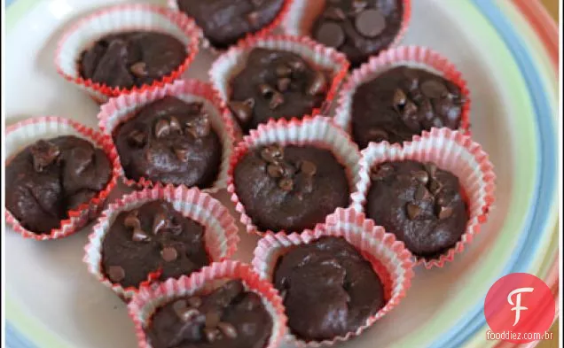 Chickpea Brownie Bites