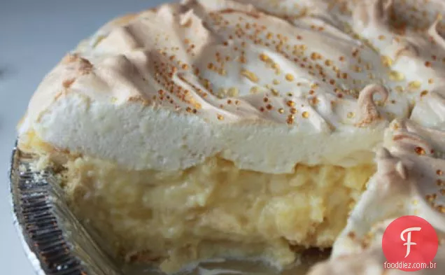 Torta De Creme Azedo De Abacaxi