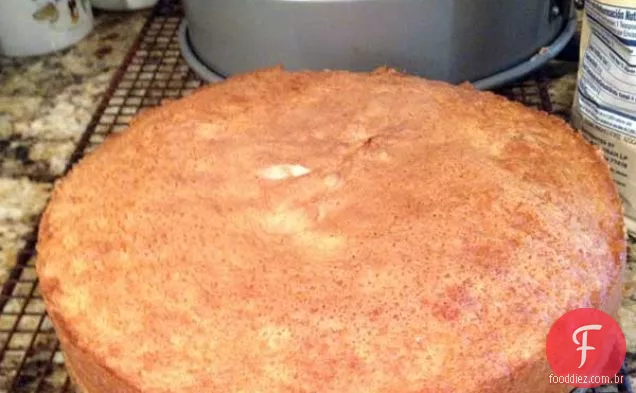 Pão de Ló de leite quente da Bev e Torta de Creme De Boston