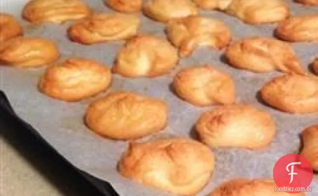 Biscoitos De Merengue Com Sabor De Baixo Carboidrato