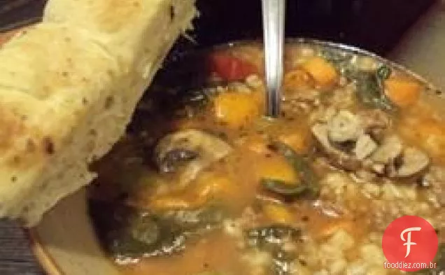 Sopa De Cevada Salsicha