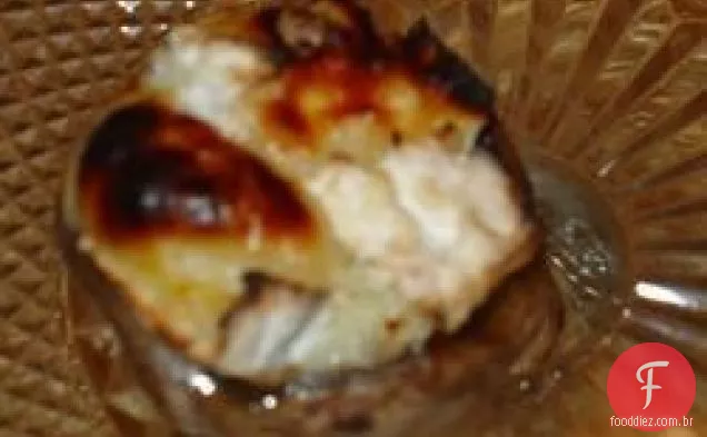 Cogumelos Recheados De Queijo