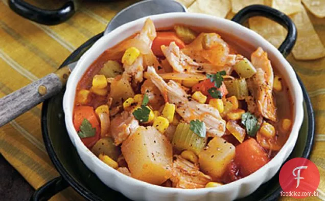 Ensopado De Frango Picante