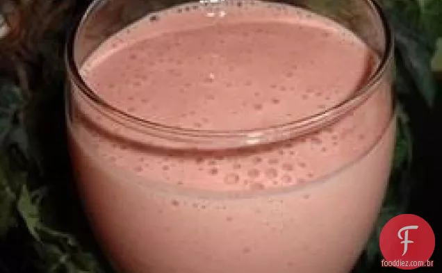 Smoothie De Morango Com Chocolate