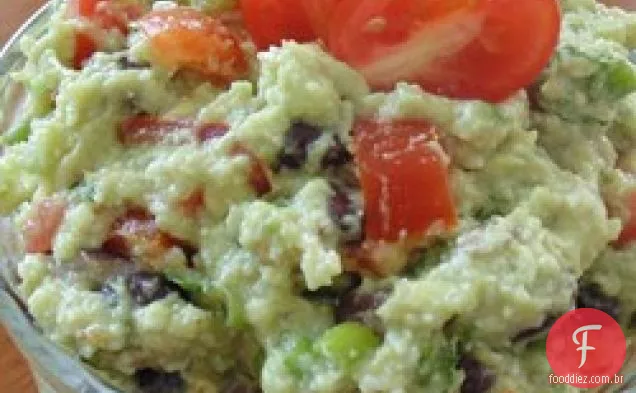 Queijo Feijão Preto Guacamole
