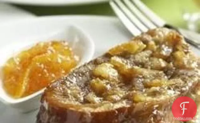 Caçarola De Torrada Francesa De Marmelada Laranja