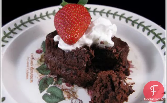 Incrível Bolo De Chocolate Sem Farinha Feito Com Chantilly