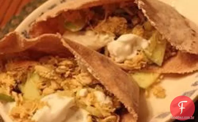 Maçã Curry Peru Pita