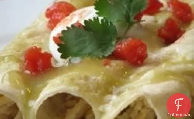 Enchiladas De Molho Verde