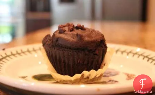 Chocolate Maçã Manteiga Muffins