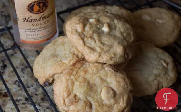 Biscoitos Brancos Da Microplaqueta & Da Vodka