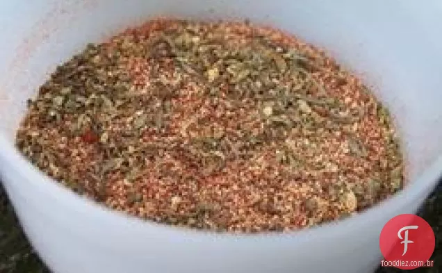 Mistura De Tempero Enegrecido