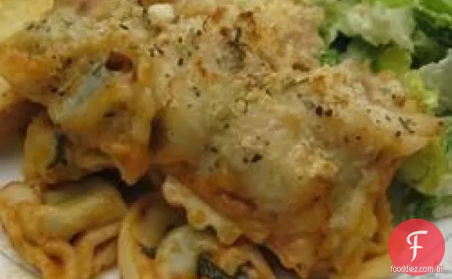 Fácil, Torta Tortellini Assar