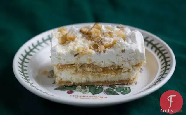 Bolo Icebox Abacaxi