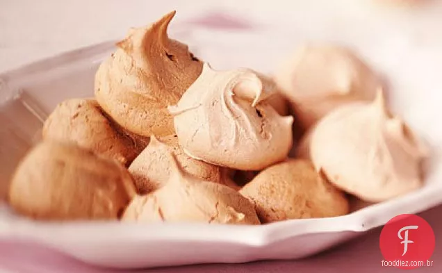 Biscoitos De Merengue Com Chip De Chocolate
