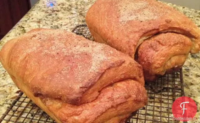 Pão De Redemoinho De Canela