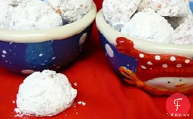 Cherry Snowball Cookies