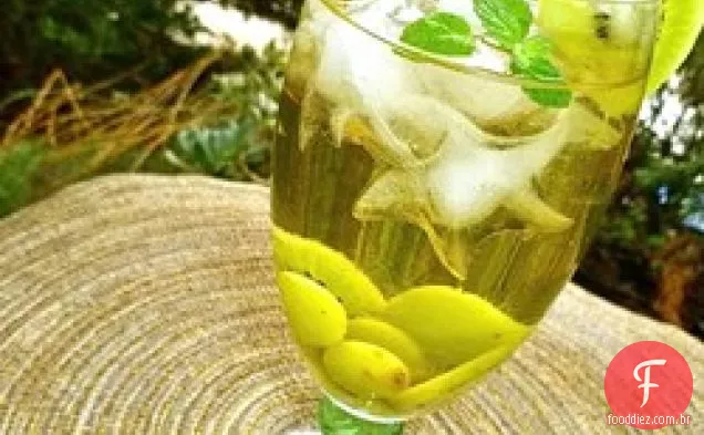 Sangria branca com Kiwi