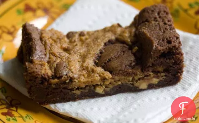 Pão Pan Manteiga De Amendoim Redemoinho Brownies