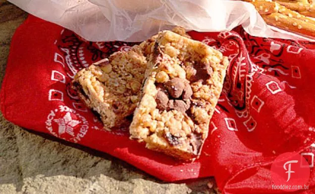 Barras De Granola Sem Assar