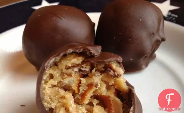 Manteiga De Amendoim Com Chocolate Ghirardelli-Pretzel Bon Bons