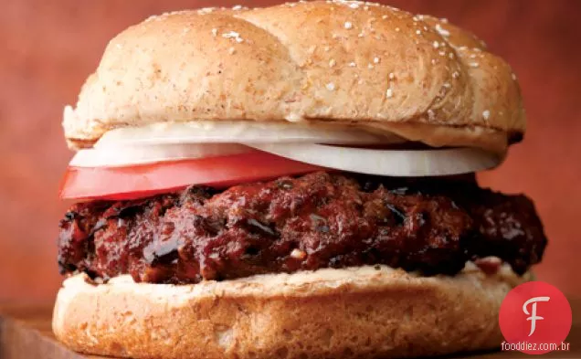 Receita Smoky Buffalo Burger